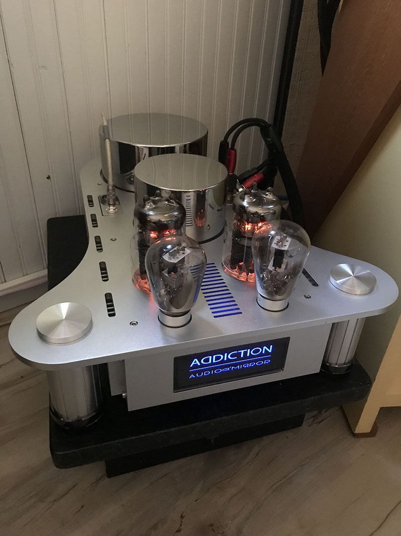 Audio Mirror Addiction Mono Block Amplifiers by John Hoffman